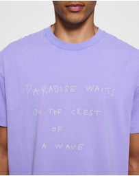 Stockholm Surfboard Club - Box Tee Paradise