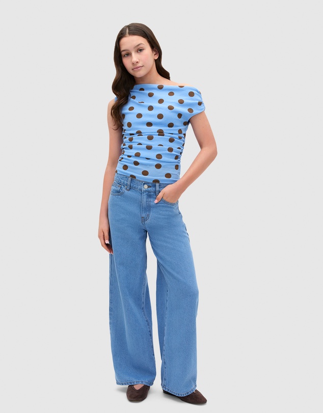 Seed Heritage - Mesh Spot Top - Teen