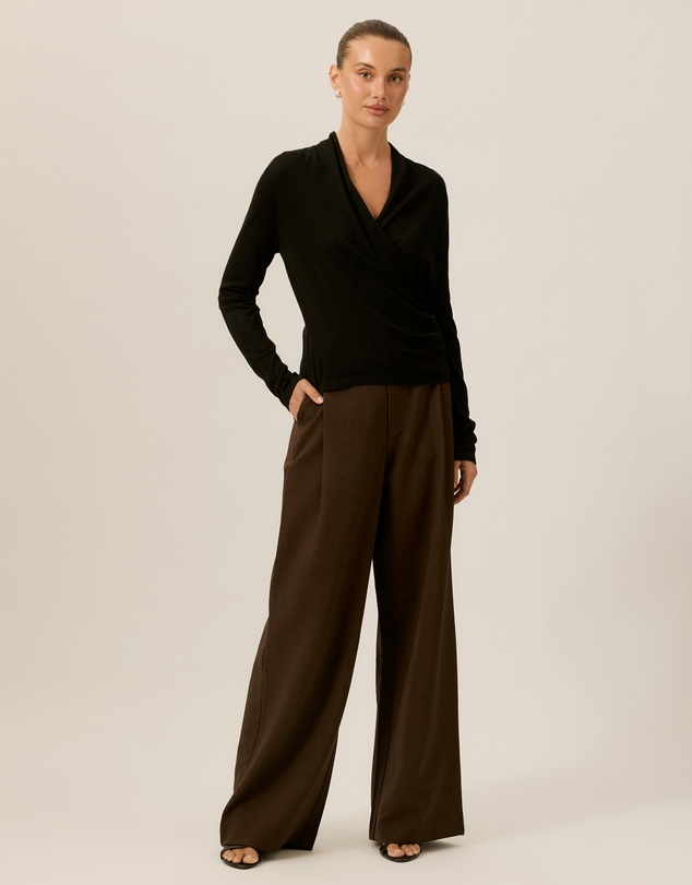 Tussah - Drape Knit Top
