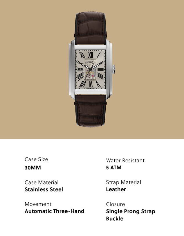 Fossil - Carraway Brown Analogue Watch