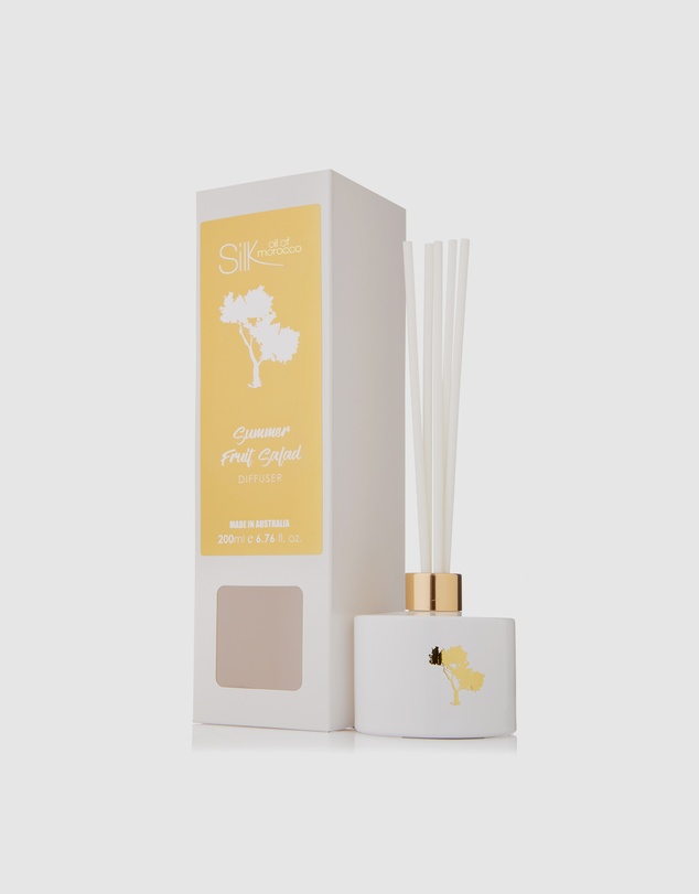 Silk Oil of Morocco - Summer Fruit Salad Luxe Reed Diffuser