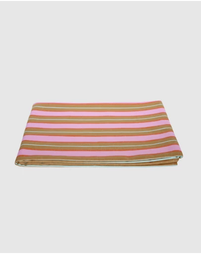 Mosey Me - Sunrise Stripe Square Tablecloth