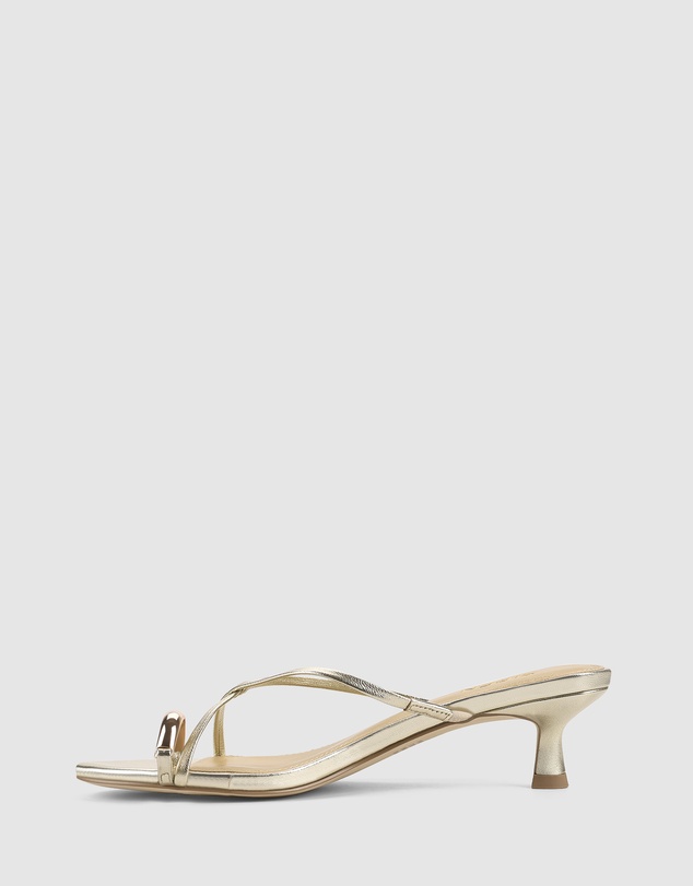 Siren - Xane Kitten Heel Thongs