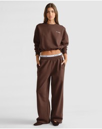 Decjuba - D-Luxe Logo Crop Sweat