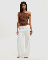 Cotton On - S Less Off Shoulder Knit Top