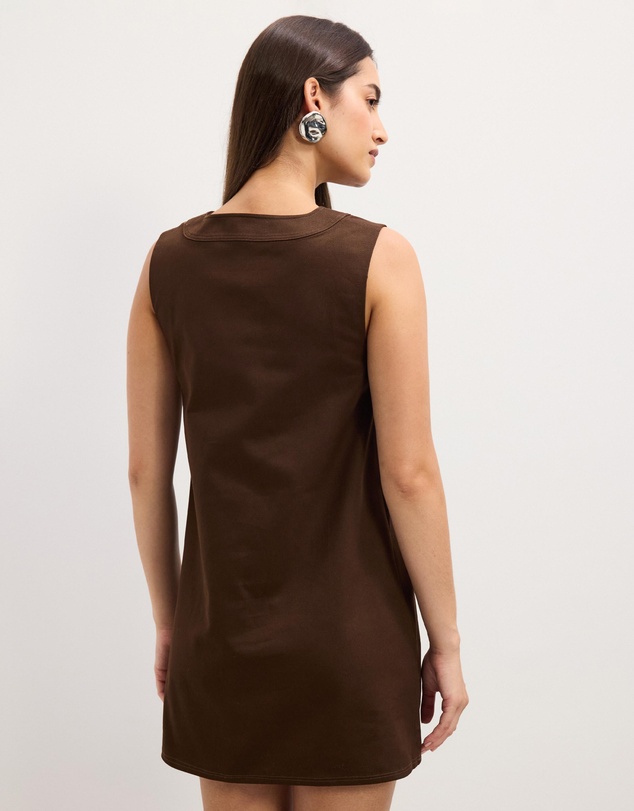 The Fated - Alba V-Neck Mini Dress