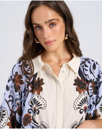 Vero Moda - Ava Printed Shirt Dress