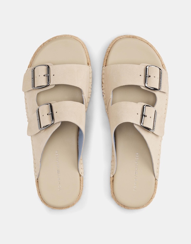 Tommy Hilfiger - Flex Jutte Hilfiger Suede Sandals - Men's