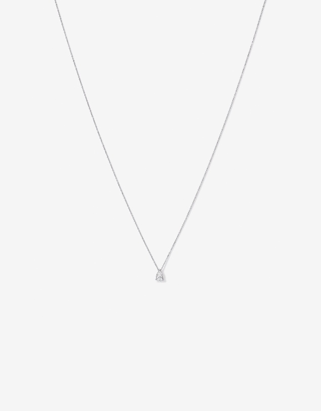 Michael Hill - 0.50TW Lab Diamond Pear Solitaire Necklace in 10kt Gold