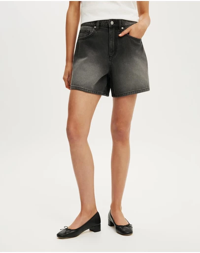 Cotton On - High 90 S Denim Short