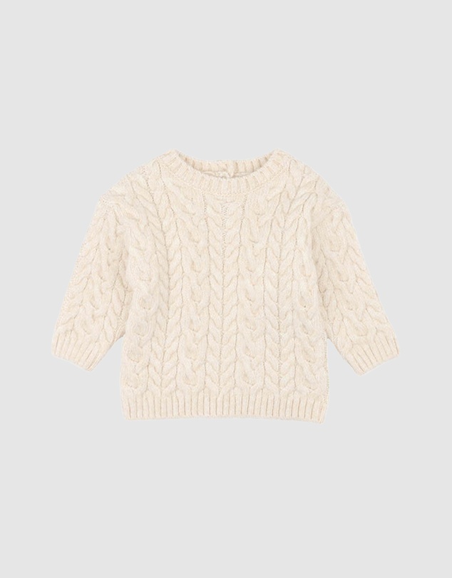 Bebe by Minihaha - Emmy Cable Knit Jumper - Babies