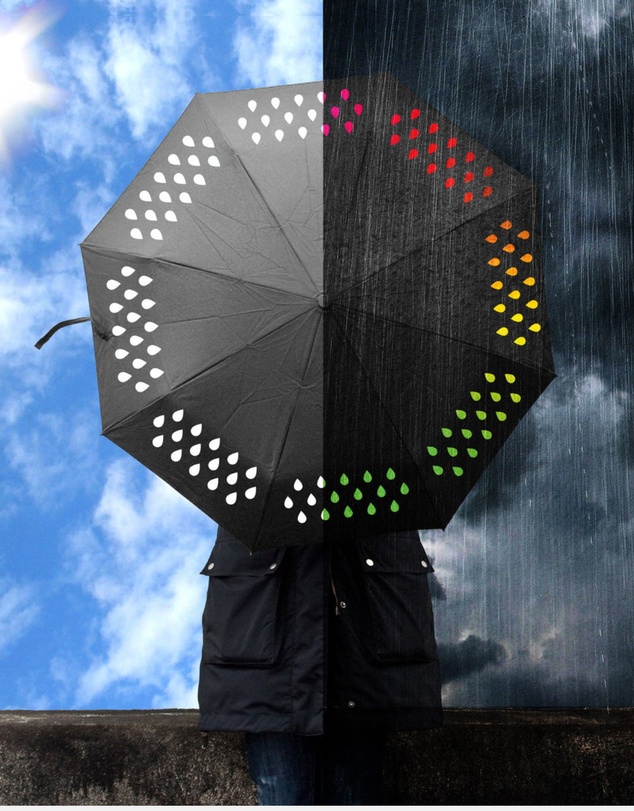 Suck UK - Umbrella Colour Changing