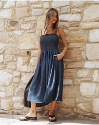 Petal & Pup - Arnika Midi Dress - Blue