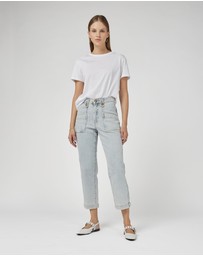 DRICOPER DENIM - Stella Stretch High Waisted Denim Trousers