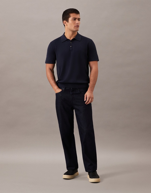 Calvin Klein - Supima Cotton Polo Sweater