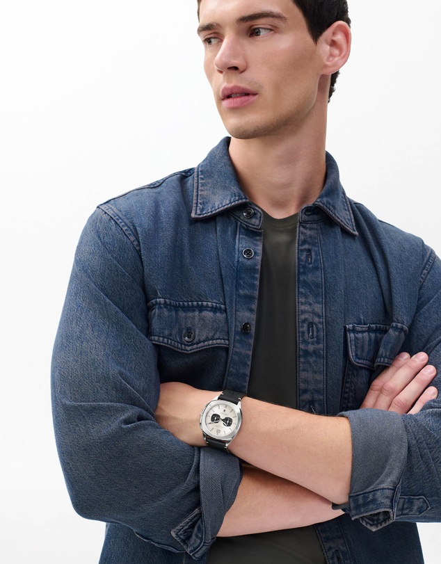 rag & bone - Rag & Bone Bleeker Silver-Tone Chronograph Watch