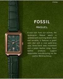 Fossil - Raquel Green Analogue Watch