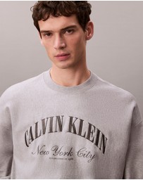 Calvin Klein Jeans - Terry Logo Graphic Relaxed Sweatshirt