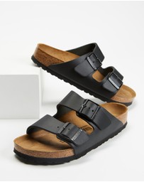 Birkenstock - Arizona Smooth Leather Regular Sandals - Unisex