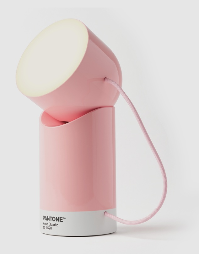 Lexon - Lexon Orbe Portable Led Lamp With Moving Head PANTONE - Rose Pink