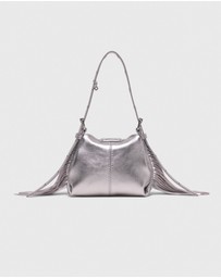 Maje - Miss M Micrometal Small Leather Goods