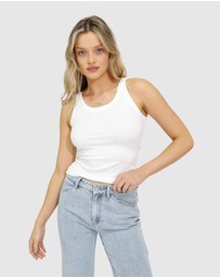 Belle & Bloom - Last Time Ribbed Tank Top