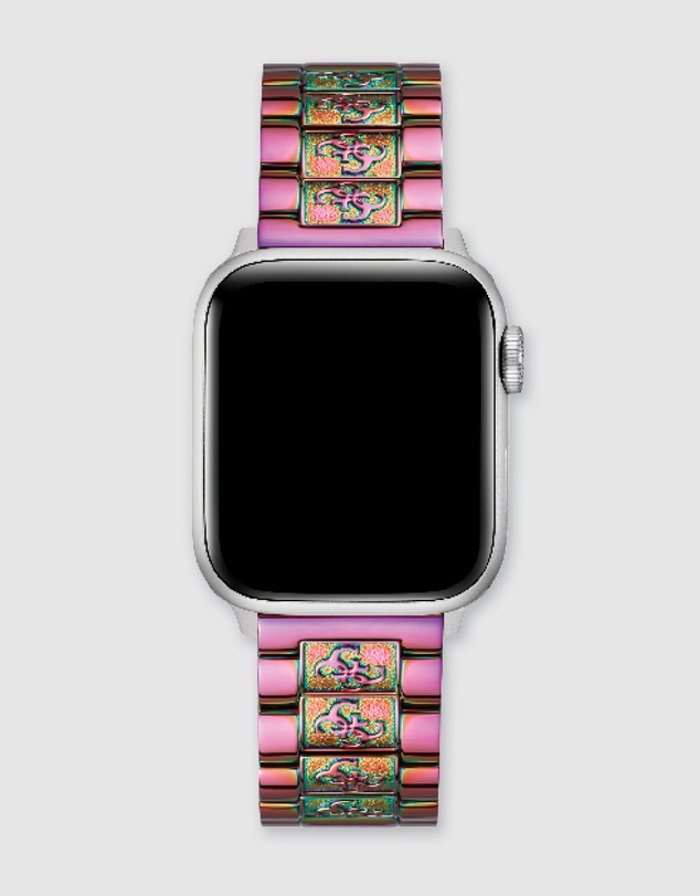 GUESS - Guess Apple Band - Anna Iridescent Gold Logo 38-40mm