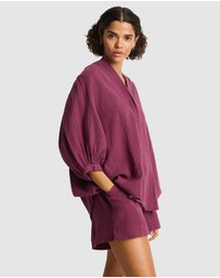 Sea Level Australia - Sunset Boho Blouse