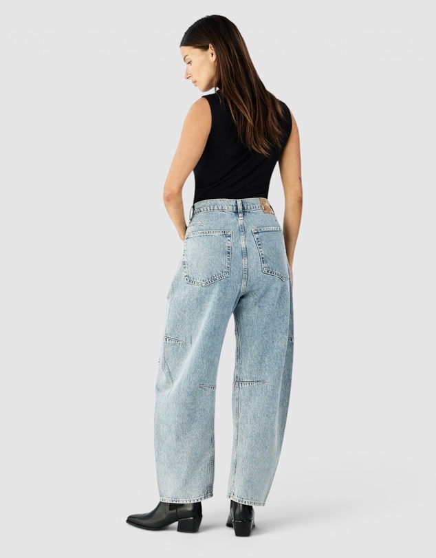 rag & bone - Charlie High-Rise Ankle Barrel Jeans
