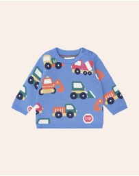 Huxbaby - Construction Pullover - Babies-Kids