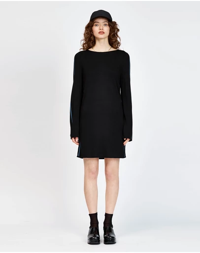 bul - Littoral Dress Black / Petrol