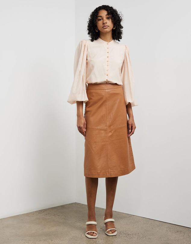 Sofia Irina - Balloon Sleeve Blouse