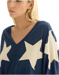 THE TALES - Star College Batwing Tee