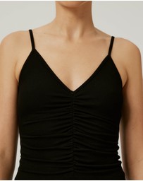 Calli - Gathered Rib Tank