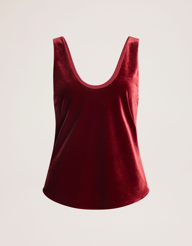 SABA - Lea Velvet Bias Tank