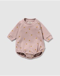 Wilson & Frenchy - Mini Mando Organic Waffle Bodysuit - Babies