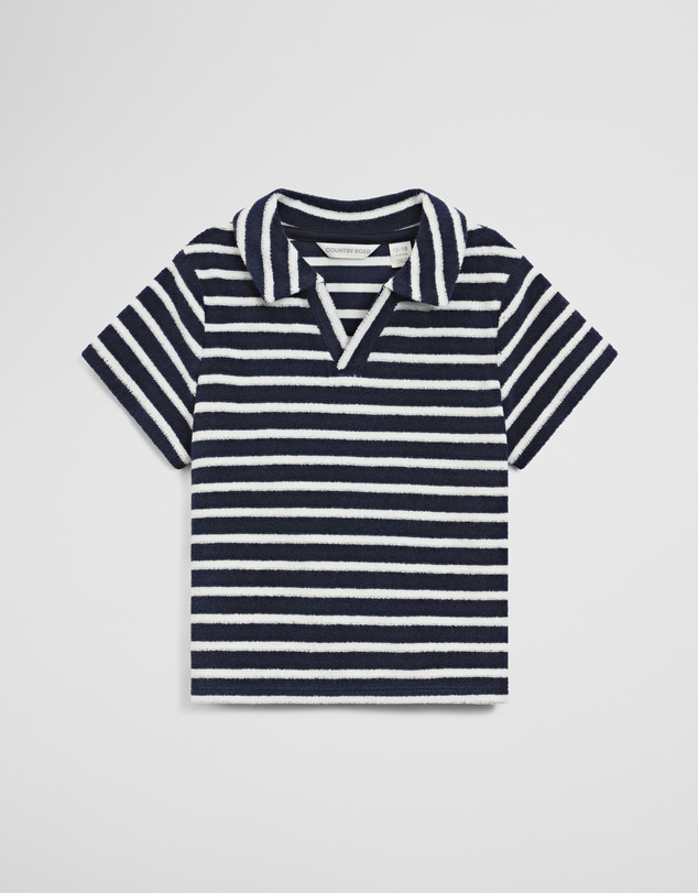 Country Road - Relaxed Fit Stripe Terry Polo