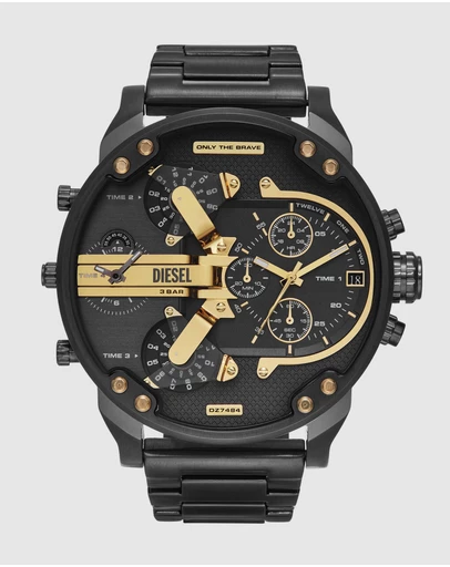 Diesel - Mr. Daddy Gun-Metal Chronograph Watch