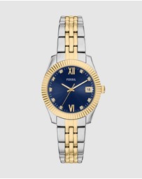 Fossil - Scarlette Two Tone Analogue Watch