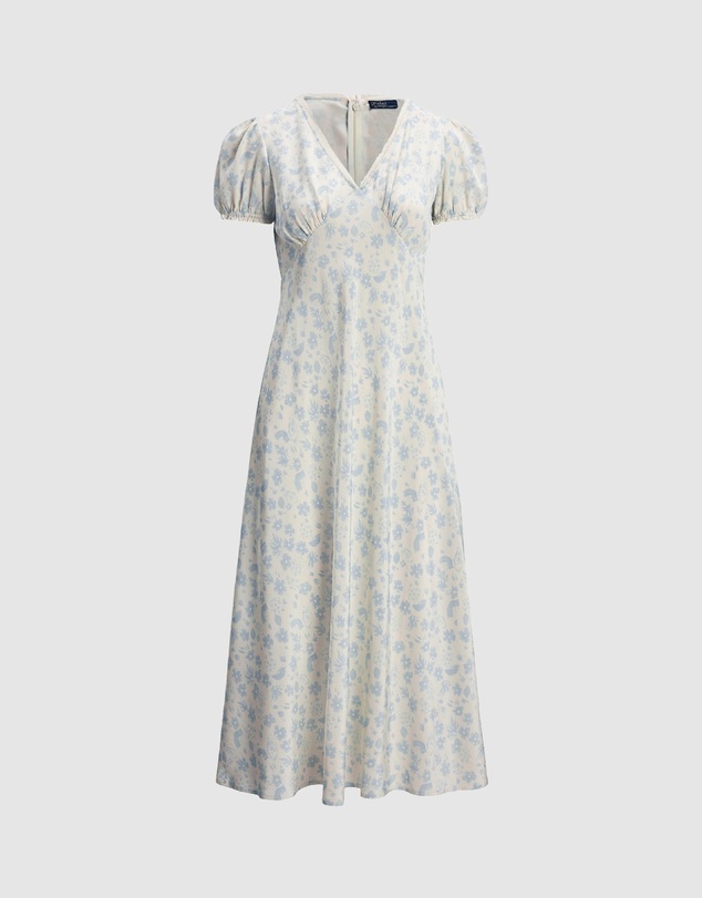 Polo Ralph Lauren - Floral Silk Crepe Dress