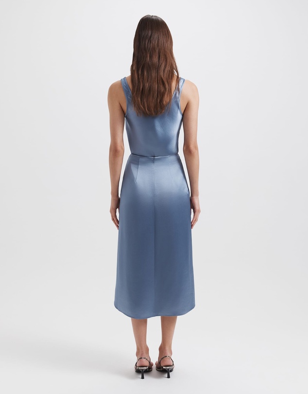 SABA - Sallee Draped Front Midi Skirt