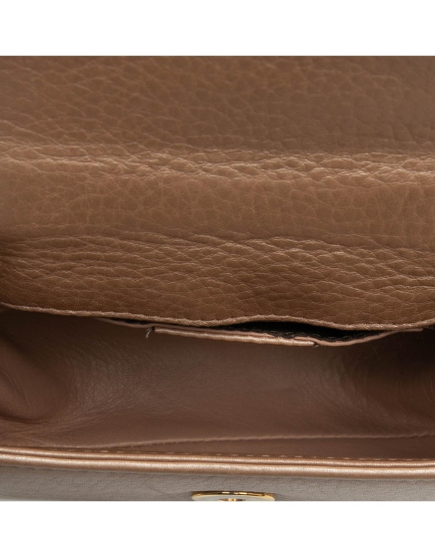 Pre-Loved by Azura Reborn - Pre-Loved Mini Metallic Leather Bamboo Night