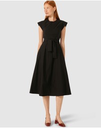 SACHA DRAKE - Zip Front Fit and Flare Dress
