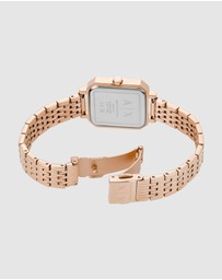 Armani Exchange - Rose Gold Tone Analogue Watch
