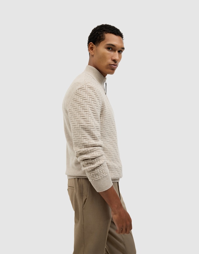 Politix - Barker Quarter Zip Knit