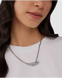 Diesel - Steel Silver Tone Necklace