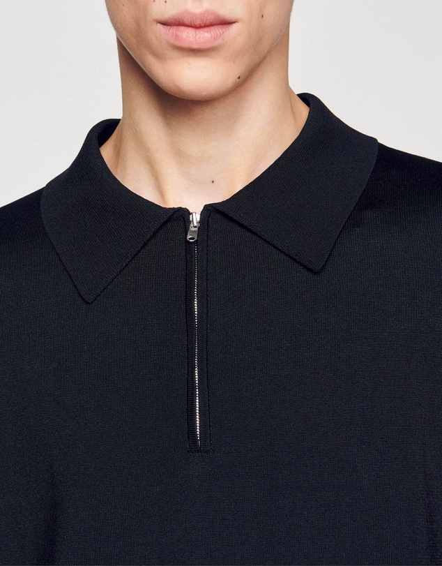 Sandro - Pablo Zip Sweater