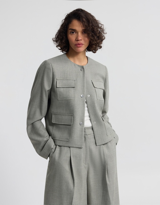 Oxford - Nyla Crop Jacket
