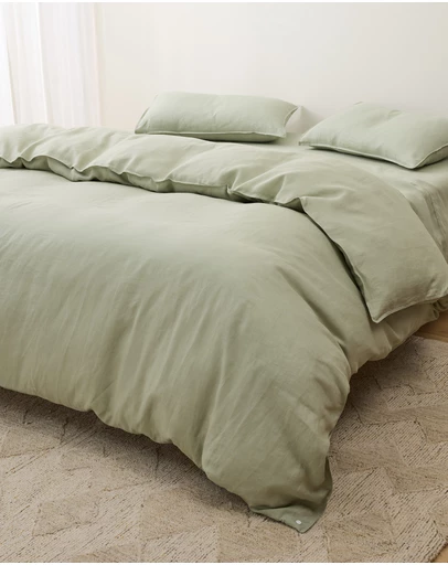 Sheet Society - Eve Linen Quilt Cover Set