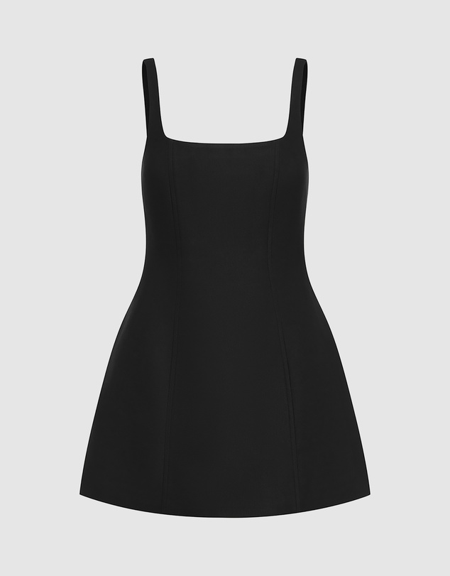 Shona Joy - Otis Square Neck Mini Dress